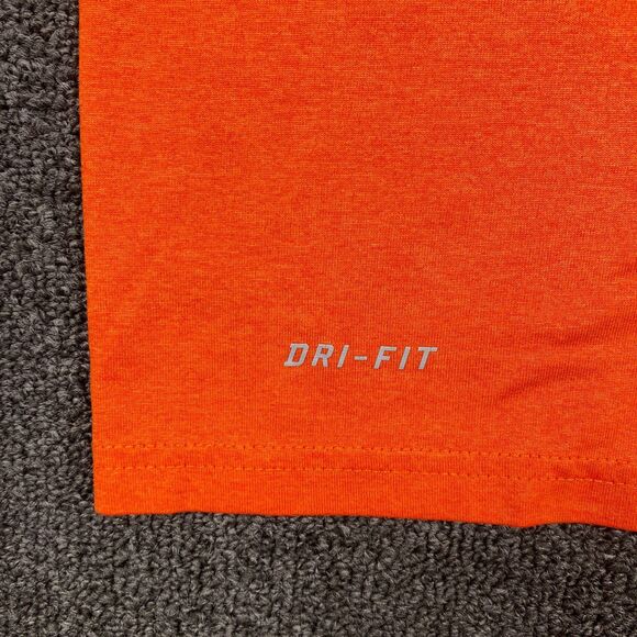 Nike Dri Fit T Shirt Cincinnati Bengals Short Sleeve Orange Shirt Mens Size XL - Picture 2 of 7